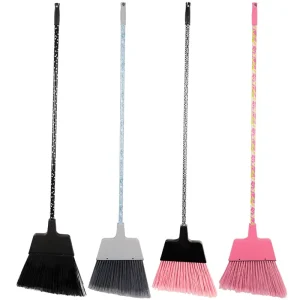 Multifunctional Plastic Angle Broom Head Polyester Bristles Long Handle for Industrial and Household Floor Cleaning