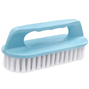 Multifunctional Portable Handheld Microfiber Cleaning Brushes for Washbasin Shoes Clothes Plastic Handle