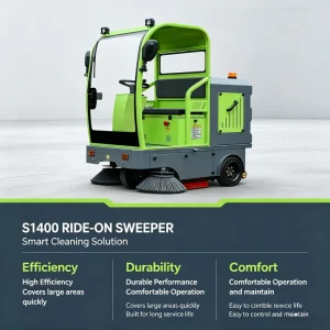 Multifunctional Road Sweeper Floor Washer with Battery Operated 5 in 1 Multifunction for Industrial Park Port Terminal