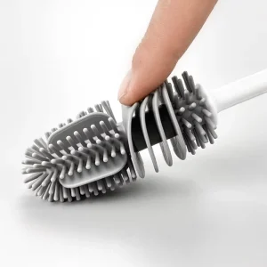 Multifunctional Silicone Long Handle Cleaning Brush for Dead Corner and Bottle Cleaning Household Essentials