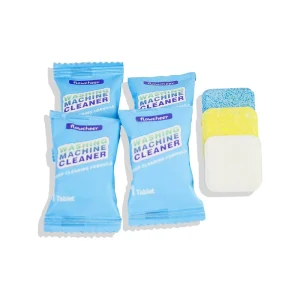 Multifunctional Washing Machine Cleaning Tablets Deep Cleaning Descaler and Stain Remover Effervescent Drum Cleaner