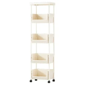 Multiple Repurchase Versatile Plastic Home Shelves Rolling Storage Cart