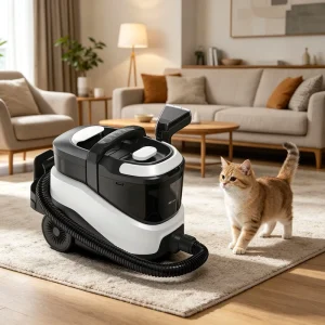 Multipurpose High Pressure Lightweight 2000ml Large Tank Hotel Carpet Sofa Floor Spot Cleaning Wet Dry Vacuum Steam Cleaner