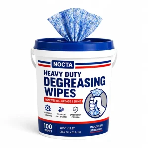 Multipurpose Industrial Scrubbing Wet Wipes Degreasing Bucket Pack for Auto Factory Printing Ink Dirt Hand Towel