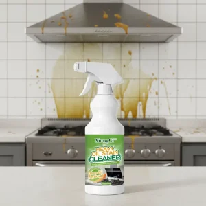 Multipurpose Liquid Kitchen Cleaner Powerful Degreaser Heavy Oil Stain Remover for Stove and Cooker Hood Spray