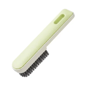 Multipurpose Long Handle Nylon Bristle Crevice Cleaning Brush for Kitchen and Bathroom
