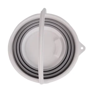 Multipurpose Portable Round Outdoor Camping Bucket Foldable Fishing Bucket Water Bucket