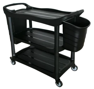 Multipurpose Three Tier Trolley Cart Plastic Trolley Cart Car Wash Tool Cart