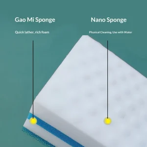 Nano Sponge Household Dish and Pot Cleaning Scouring Pad Dishwashing Sponge