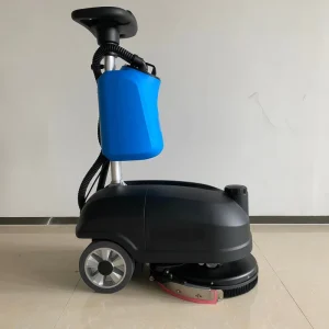 Narrow Body Walk Behind Floor Scrubber Polisher for Small Retail Stores and Cafes