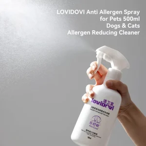 Natural Daily Pet Hygiene Spray Chlorine-Free Get Rid Cat Dog Allergens Chemical-Free Custom Logo Label Spec Available