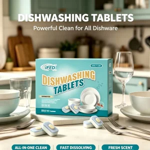 Natural Dishwasher Cleaner Tablets