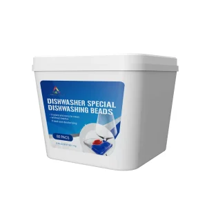 Natural Disposable Solid Dishwasher Pods Eco-Friendly Food Grade All-In-One Kitchen Cleaner Removes Stains