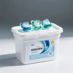 Natural Eco-Friendly High Foam Multi-Purpose 2 in 1 Laundry Detergent Pods with Enzyme