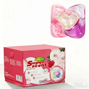 Natural Eco-Friendly Laundry Detergent Pods Long-Lasting Scent Fabric Softening Color Protection Antibacterial