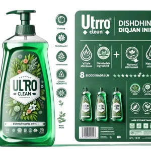 Natural Eco Friendly Private Label Organic Remove Oil Dishwashing Cleaning Pasta Food Grade Dish Washing Liquid