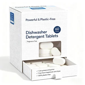 Natural Efficient Cleaning Dishwasher Tablets Disposable Detergent Tablets for Household Hotels Restaurants