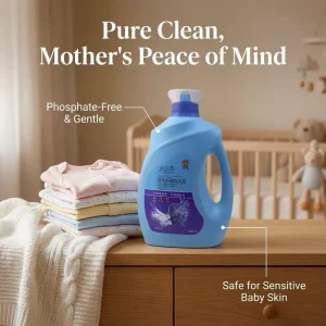 Natural Enzyme Laundry Detergent for Brightening Whitening and Color Protection