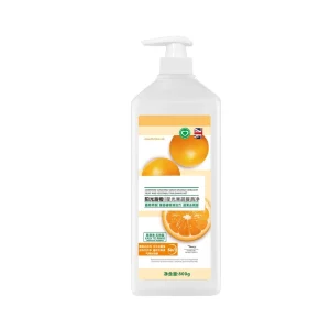 Natural Fruit and Vegetable Dishwashing Liquid Mild Formula for Tableware and Agricultural Residue Premium Vegetable Detergent