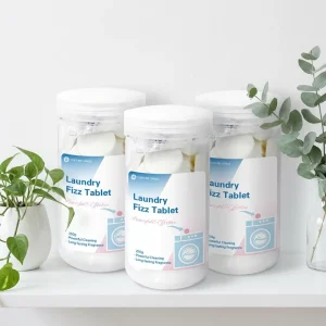 Natural Gentle Low-Foam Laundry Detergent Tablets with Fragrance