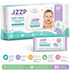 Natural Ingredients Baby Tender Wet Wipes Hypoallergenic Alcohol Free Wipes for Baby Bulk Pack