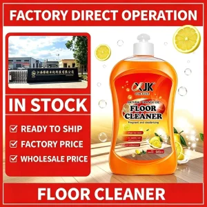 Natural Orange Oil Multi-Surface Floor Cleaner for Wooden and Tile Floors