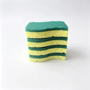Natural Sponge Scouring Pad Dish Washing Cleaning Tool for Kitchen Cookware