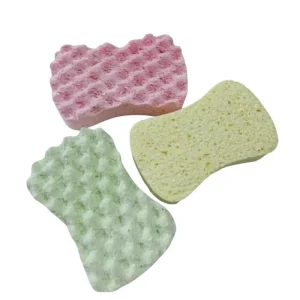 Natural Wood Pulp Cellulose Kitchen Dishwashing Scouring Sponge