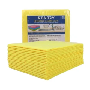 Needle Punched Kitchen Cleaning Cloths Heavy Duty Wipers Paper Roll Reusable Disposable Dish Towels