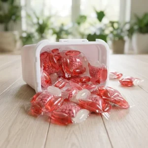New 5 In1 Eco Friendly Disposable Laundry Pods Ingredient Apparel Use Floral Scent Laundry Pods Packaging Machine