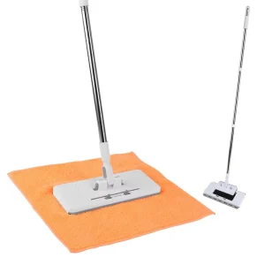New Arrival 2In1 Mop Replacement Pads Flat Cleaning Floor 360 Degree Rotating Cloth Flat Mop