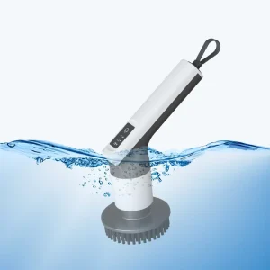 New Arrival All in One Rechargeable Electric ABS Plastic Eco Friendly Retractable Floor Cleaning Brush for Household Use