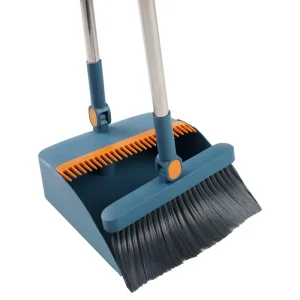 New Combination Household Wipers Hair Broom Tools Garbage Shovel Broom Folding Dustpan Set for Office Home Kitchen