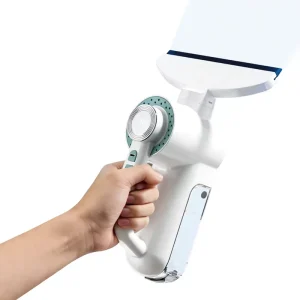 New Compact Electric ABS Material Glass Scraperhandheld Window Cleaner Powerful Suction High Efficiency Portability Home Use