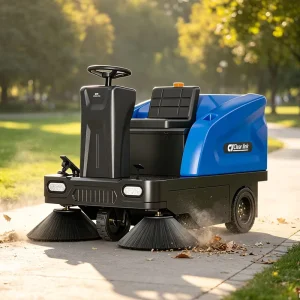 New Electric Outdoor Floor Sweeper Truck Large Self Propelled High Efficiency Road & Street Vacuum Cleaner