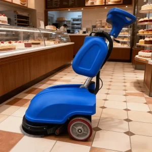 New Electric Walk Behind Floor Cleaner for Tile & Marble Burnishing Home Office Small Warehouse Factory Direct