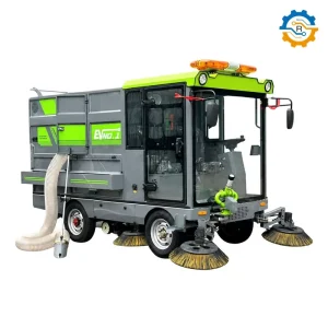 New Energy Electric Pure Suction Sweeper Truck for Street and Road Cleaning
