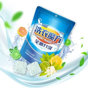 New Formula Laundry Detergent Magic Cube Fabric Cleaner Cleaning Clothes Powder