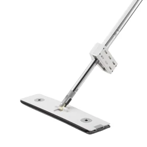New Hands-Free Mop With Dry and Wet Dual-Use Flat Mophead for Easy Cleaning