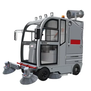 New High Quality Outdoor Battery Powered Auto Cleaning Self Propelled Ride On Road Sweepers Electric Floor Cleaner for