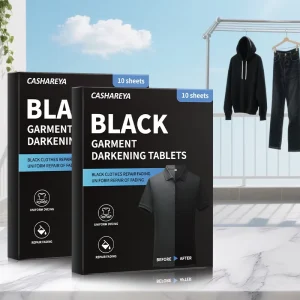 New Laundry Tablets for Repairing Faded Black Clothes and Restoring White Casts