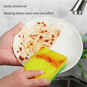 New Messy Holes High Quality Clean Products Scouring Pad Sponges Kitchen Household