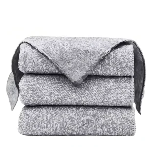 New Multi Purpose Wipe Microfiber Coral Fleece Dish Towel High Water Absorption Cleaning Cloth for Household Kitchen Use