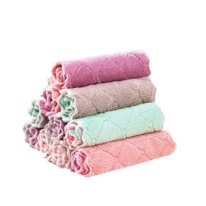 New Product High Quality Chustom Soft Kitchen Absorbent Cloth Dish Towels