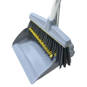 New Style Standing Design Dustpan and Folding Broom Plastic Household Cleaning Windproof Dustpan