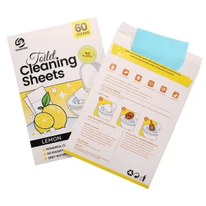 New Technology Toilet Cleaning Sheet Bowl Cleaner Sheet Eco Friendly Detergent Paper