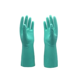 Nitrile Construction Gloves Reusable Waterproof Oilproof Chemical-Resistant Thickened Household Gloves