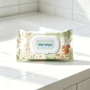No Addition Soft Quality Biodegradable Premium Price Custom Logo Non Woven Cleansing Baby Wipes