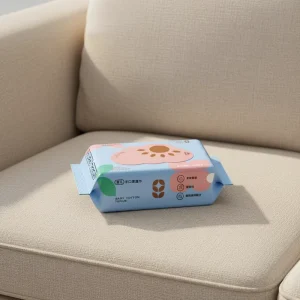 No Fluorescent Agent Non Woven Baby Wipes 15x20cm 20pcs for Delicate Skin Daily Cleansing