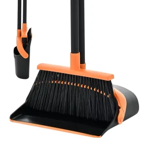 No More Escaping Debris Dustpan with a Flexible Rubber Edge Conforms to Floors Collect Every Last Speck on Tile or Wood